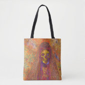 Dekorative Gothic Skeleton Tote Bag Tasche (Vorderseite)