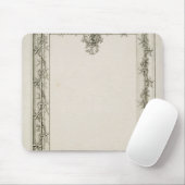 Dekorative Grenze, 1809 Mousepad (Mit Mouse)