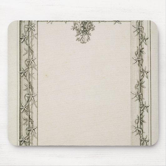 Dekorative Grenze, 1809 Mousepad (Vorne)