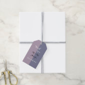 Dekorative Hälfte und Hälfte Geschenkanhänger (Mit Garn)