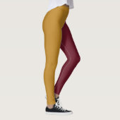 Dekorative Hälfte und Hälfte Leggings (Rechts)