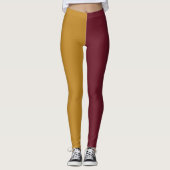 Dekorative Hälfte und Hälfte Leggings (Vorderseite)
