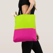 Dekorative Hälfte und Hälfte Tasche (Von Nahem)