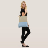Dekorative Hälfte und Hälfte Tasche (Am Model)