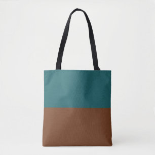 Dekorative Hälfte und Hälfte Tasche