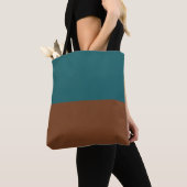 Dekorative Hälfte und Hälfte Tasche (Von Nahem)