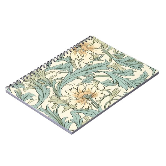 Dekorative handgezeichnete rustikale botanische Mo Notizblock (Linke Seite)