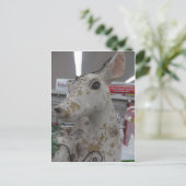 Dekorative Hirsche Postkarte (Stehend Vorderseite)