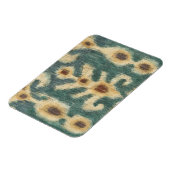 Dekorative Ikat Fabric Design von Chariklia Zarria Magnet (Linke Seite)