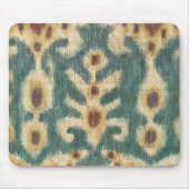Dekorative Ikat Fabric Design von Chariklia Zarria Mousepad (Vorne)