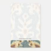 Dekorative Ikat Fabric Design von Chariklia Zarria Post-it Klebezettel (Vorderseite)