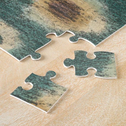 Dekorative Ikat Fabric Design von Chariklia Zarria Puzzle (Seite)