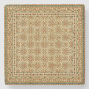 Dekorative italienische Mosaik-Fliesen durch Steinuntersetzer