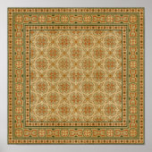 Dekorative italienische Mosaikfliesen von Vision S Poster (Vorne)