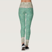 Dekorative Jade Leggings (Rückseite)