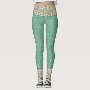 Dekorative Jade Leggings