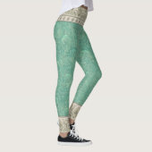 Dekorative Jade Leggings (Rechts)