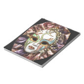 Dekorative Karnevalsmaske Notizblock (Rotiert)