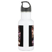 Dekorative Karnevalsmaske Trinkflasche (Rückseite)