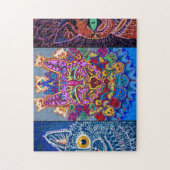 Dekorative Katzen von Louis Wain Puzzle (Vertikal)