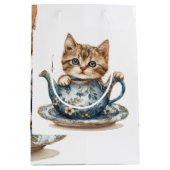 Dekorative Katzenklatschtasche Mittlere Geschenktüte (Vorderseite)