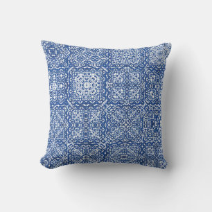 Dekorative Keramik Azulejo Fliesen. Colored de Kissen