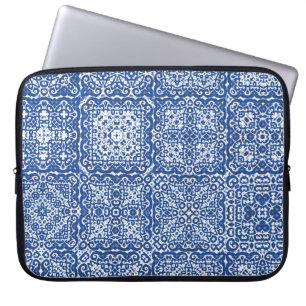 Dekorative Keramik Azulejo Fliesen. Colored de Laptopschutzhülle