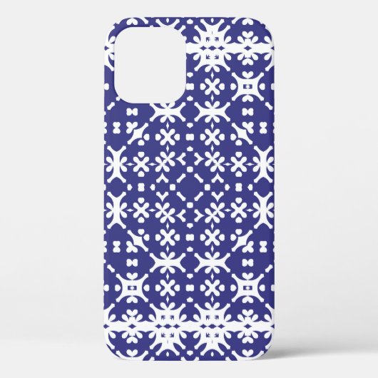 Dekorative Keramik Azulejo Fliesen. Minimal de Case-Mate iPhone Hülle (Rückseite)