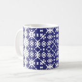 Dekorative Keramik Azulejo Fliesen. Minimal de Kaffeetasse (Vorderseite Links)