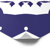 Dekorative Keramik Azulejo Fliesen. Vintage Poster (Ecke)