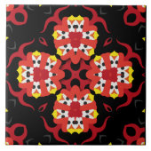 Dekorative Keramik Fliese (Vorderseite)