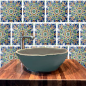 Dekorative Keramik Fliesen aus vielfarbigen Medail