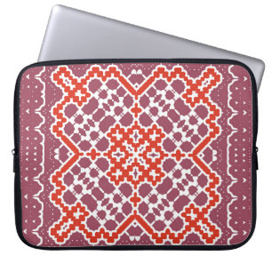 Dekorative Keramik Talavera Fliesen. Badezimmer Laptopschutzhülle