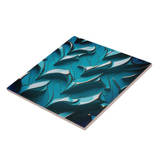 Dekorative Keramik Tile " Türkische Waves VI" Fliese (Seite)