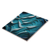 Dekorative Keramik Tile " Türkische Waves VII" Fliese (Seite)