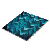 Dekorative Keramik Tile " Türkiswaves X" Fliese (Seite)