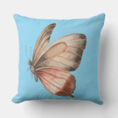 Dekorative Kissen Schmetterlinge Himmelblau (Vorderseite)
