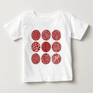 Dekorative Kreise Baby T-shirt