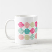 Dekorative Kreise - Farben 01 Kaffeetasse (Links)