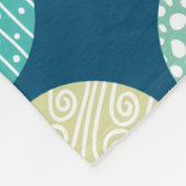 Dekorative Kreise - Farben 01 - mit 00486b Fleecedecke (Ecke)