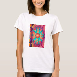 Dekorative Kreiskunst T-Shirt