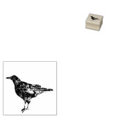 Dekorative Krow Gummistempel (Stempel)