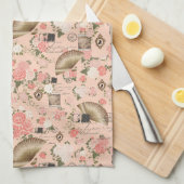 Dekorative Küchenhandtücher Geschirrtuch (Viertel Falte)