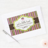 Dekorative Kuchenkleber Rechteckiger Aufkleber (Umschlag)