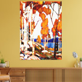 Dekorative Landschaft von Tom Thomson Leinwanddruck (Insitu (Wohnzimmer))