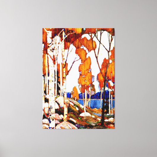 Dekorative Landschaft von Tom Thomson Leinwanddruck (Vorderseite)