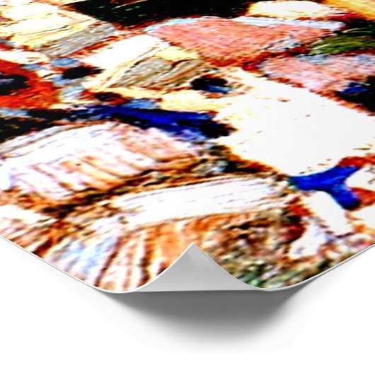 Dekorative Landschaft von Tom Thomson Poster (Ecke)