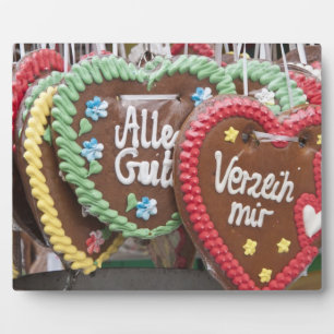 Dekorative Lebkuchenplätzchen Fotoplatte