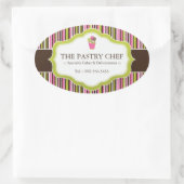 Dekorative Lolli Cakes Stickers (Tasche)