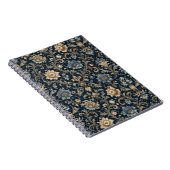 Dekorative Luxus-Blumenornamentik Notizblock (Rechte Seite)
